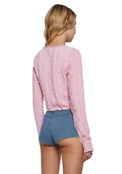 Sugar Thrillz Tops|Plus*Ex And The City Knit Cardigan
