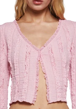 Sugar Thrillz Tops|Plus*Ex And The City Knit Cardigan