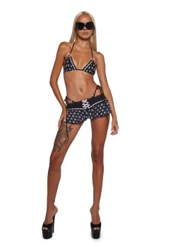 Playboy by Dolls Kill Swim*Exclusive Access Bikini Set With Skirt