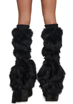 Club Exx Socks & Tights*Explored Beats Legwarmers - Black