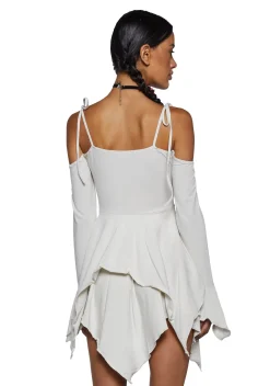 Current Mood Dresses*F is For Fairies Handkerchief Dress - Ivory