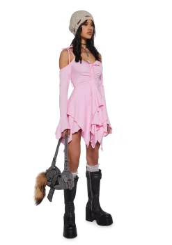 Current Mood Dresses*F is For Fairies Handkerchief Dress - Pink