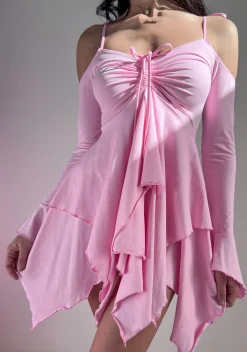 Current Mood Dresses*F is For Fairies Handkerchief Dress - Pink