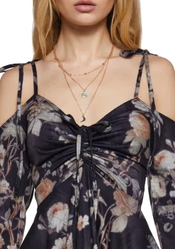 Current Mood Dresses|Plus*F is For Fairies Handkerchief Dress - Spring Floral