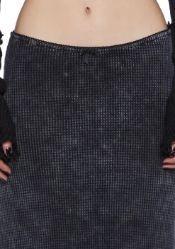 DARKER WAVS Bottoms|Skirts*Fader Thermal Maxi Skirt