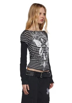 Widow Tops|Plus*Faedom Rituals Long Sleeve Top