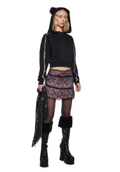 Sugar Thrillz Outerwear|Sweatshirts & Hoodies*Fairy Tale Ending Cropped Hoodie