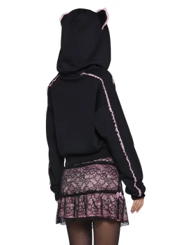 Sugar Thrillz Outerwear|Sweatshirts & Hoodies*Fairy Tale Ending Cropped Hoodie