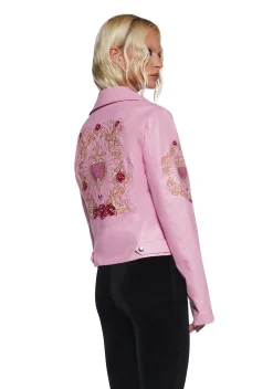 Sugar Thrillz Outerwear*Faith In Fantasy Moto Jacket