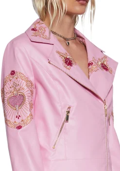Sugar Thrillz Outerwear*Faith In Fantasy Moto Jacket