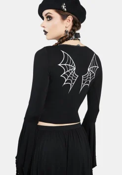 The Grave Girls Tops*Fang Club Crop Top