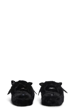 Trickz N' Treatz Flats|Slippers*Fanged Bat Slippers