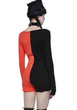 Trickz N' Treatz Jumpsuits & Rompers|Lingerie*Feelin' Hollow Inside Pumpkin Romper