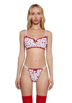 Sugar Thrillz Lingerie*Feelin' Lovesick Mesh Bralette