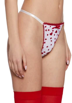 Sugar Thrillz Lingerie*Feelin' Lovesick Thong Panties