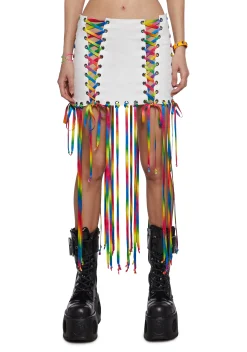Club Exx Bottoms|Skirts*Festival Breakdance Mini Skirt