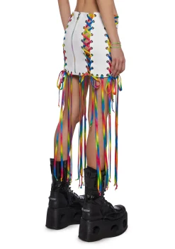 Club Exx Bottoms|Skirts*Festival Breakdance Mini Skirt
