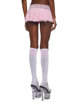 Sugar Thrillz Bottoms|Skirts*Fierce Flirt Lace Skirt