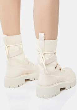 x_Rasolli Boots*First To Board Platform Ankle Boots