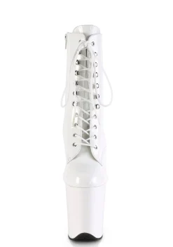 Pleaser Boots|Platforms*Flamingo -1020 Platform Boots - White