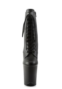 Pleaser Boots*Flamingo-1020 Lace-Up Ankle Boots - Matte