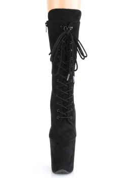 Pleaser Boots*Flamingo-1050 Lace-Up Front Mid Calf Boots