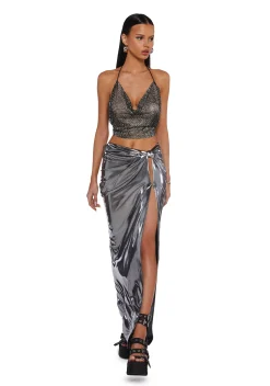 Current Mood Bottoms|Skirts*Flashy Event Maxi Skirt