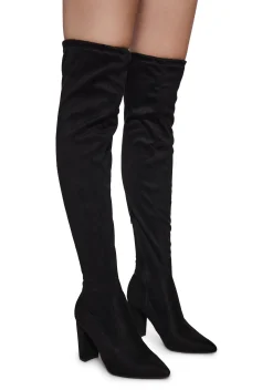 x_Bamboo Boots*Flashy Guarantee Faux Suede Boots