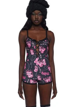 Dolls Kill x Bratz Lingerie*Flatter Yourself Onesie