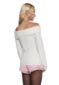 Sugar Thrillz Tops|Plus*Flattery Will Do Sweater Top