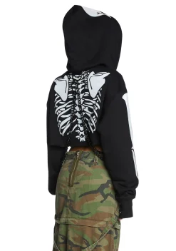 Trickz N' Treatz Outerwear|Sweatshirts & Hoodies*Flesh N' Bones Reflective Hoodie