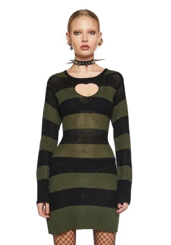 Current Mood Dresses|Plus*Flirt Tactics Striped Dress