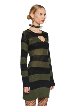 Current Mood Dresses|Plus*Flirt Tactics Striped Dress