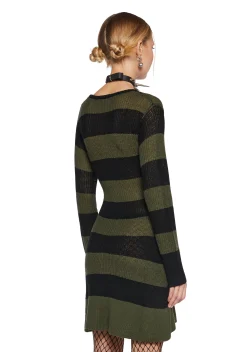 Current Mood Dresses|Plus*Flirt Tactics Striped Dress