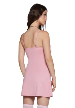 Sugar Thrillz Dresses*Flirty N' Thriving Marabou Dress