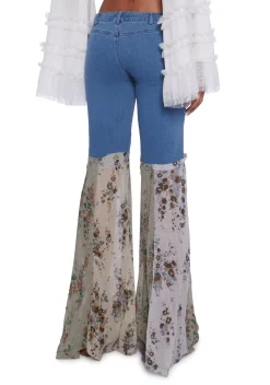 Current Mood Bottoms|Pants*Flora Delights Denim Pants