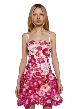 Sugar Thrillz Dresses|Mini Dresses*Floral Dreams Mini Dress - Light Pink
