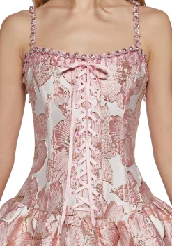 Sugar Thrillz Dresses*Floral Fancies Corset Dress