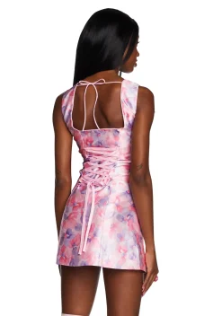 Sugar Thrillz Dresses|Mini Dresses*Flower Mania Mini Dress