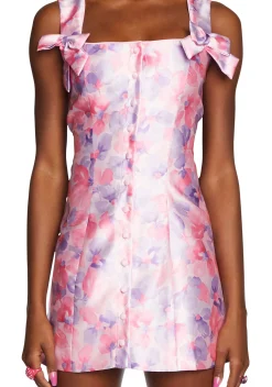 Sugar Thrillz Dresses|Mini Dresses*Flower Mania Mini Dress