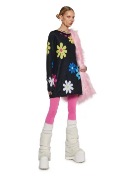 dELiA*s by Dolls Kill Tops|Plus*Flower Power Intarsia Sweater