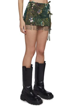 Club Exx Bottoms|Skirts*Fluorescent Eden Mini Skirt