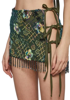 Club Exx Bottoms|Skirts*Fluorescent Eden Mini Skirt