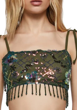 Club Exx Outerwear|Plus*Fluorescent Eden Sequin Duster
