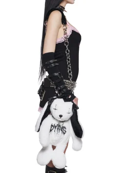 Widow Bags*Fond Farewell Bunny Shoulder Bag