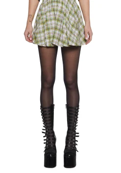 x_Blue Blush Bottoms|Skirts*For Reference Plaid Skirt