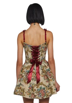 Widow Dresses*Forbidden Rendezvous Brocade Dress