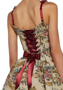 Widow Dresses*Forbidden Rendezvous Brocade Dress