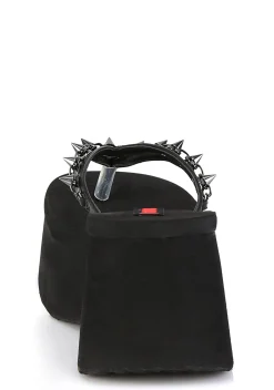 Demonia Sandals*Funn-35 Platform Thong Sandals