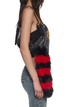 Widow Other Shit*Fur Tail Keychain